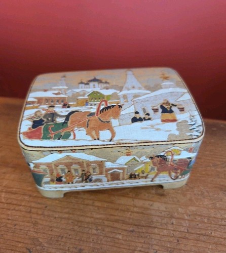 Vintage russian lacquer - russian,