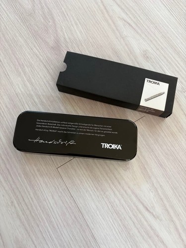 Troika ballpoint pen with - , case